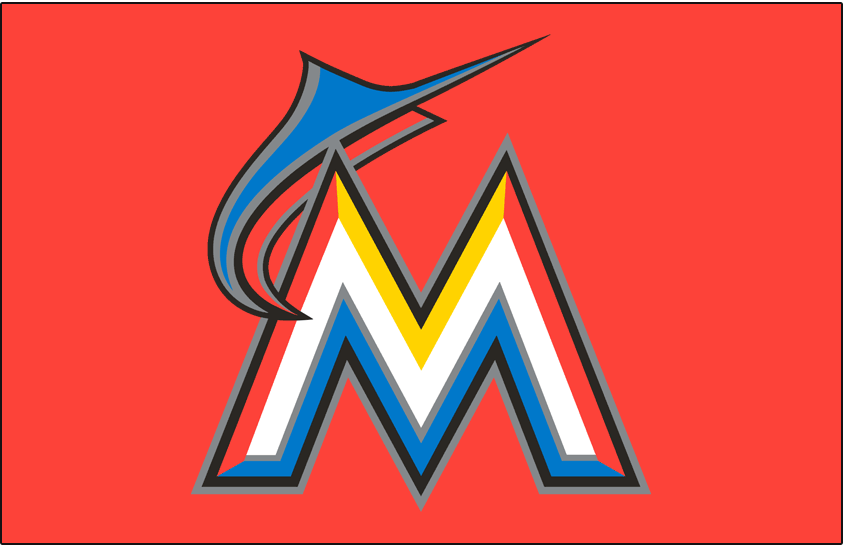 Miami Marlins 2012-2014 Cap Logo iron on heat transfer